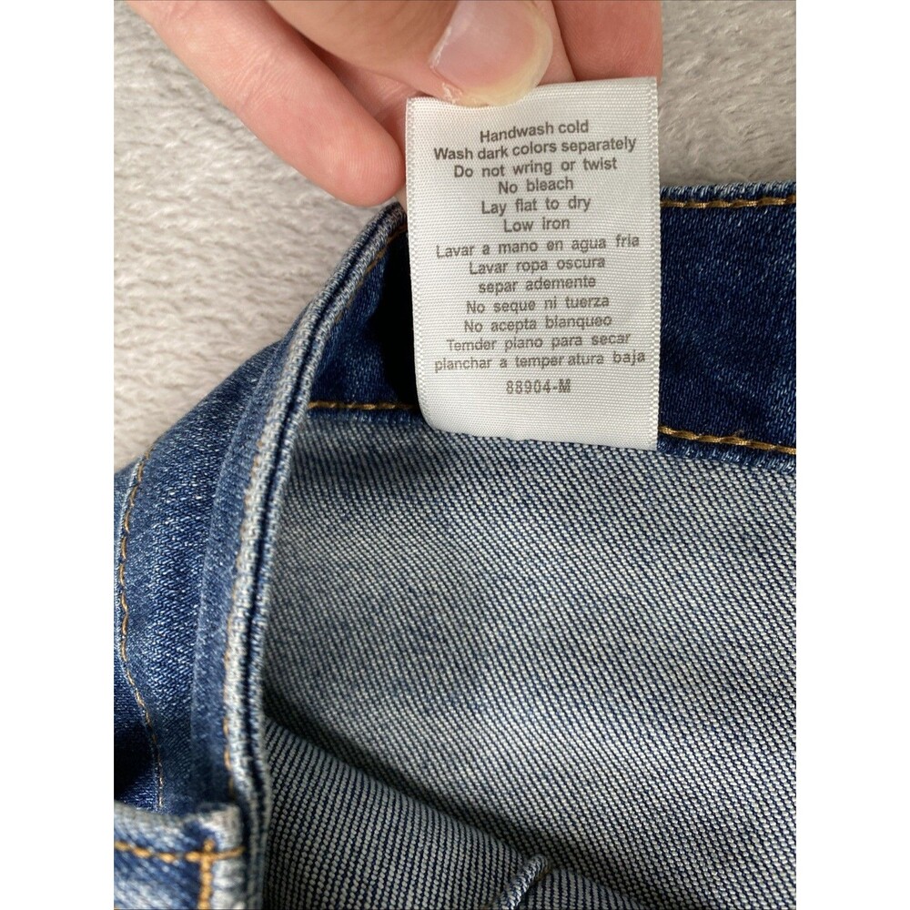 Judy Blue Wide Leg Crop Jeans Women's 13/31 Casual Boho - Picture 8 of 9